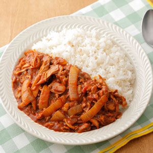 ルウ要らず！トマトたっぷりハヤシライス